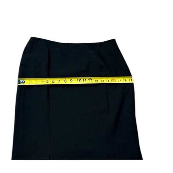 Charles Gray London size 8 black Skirt classic dressy straight with flare pleats - Picture 11 of 14